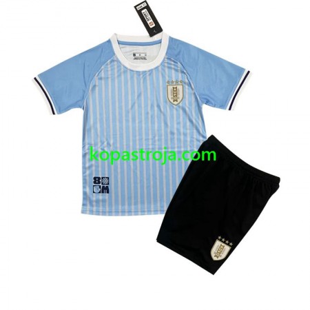 Billiga Fotbollströjor Uruguay Barn Hemma tröja 2024 Kortärmad